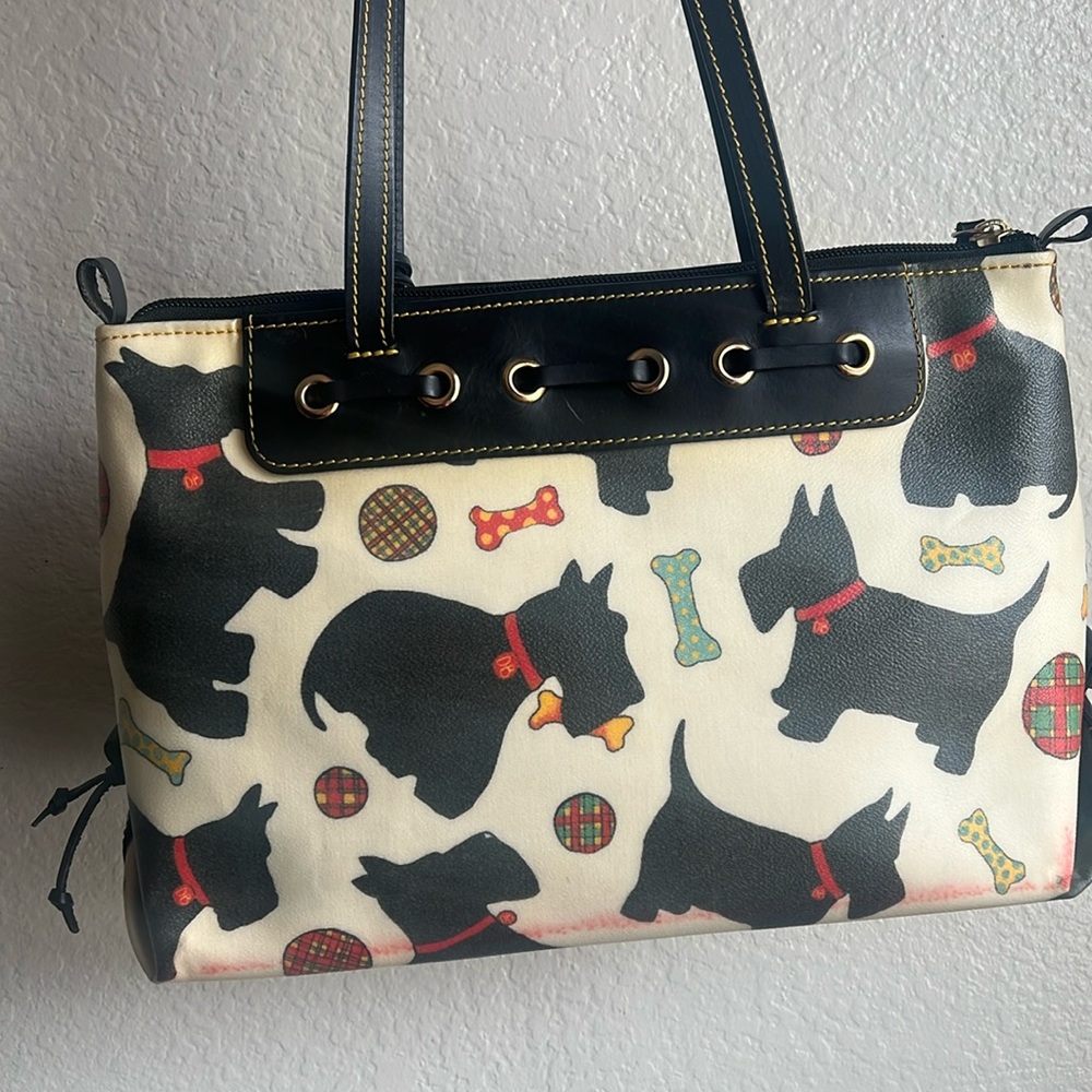 Dooney & Bourke Vintage Scottie Satchel - Picture 7 of 17